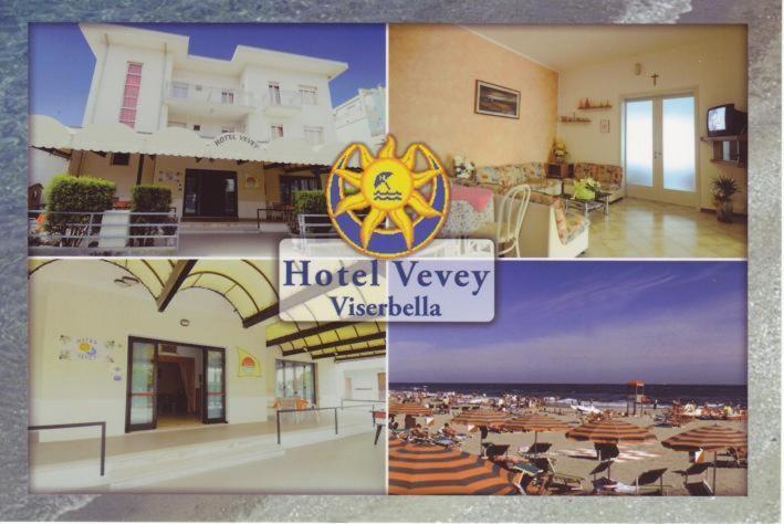 Hotel Vevey Rimini Exterior foto